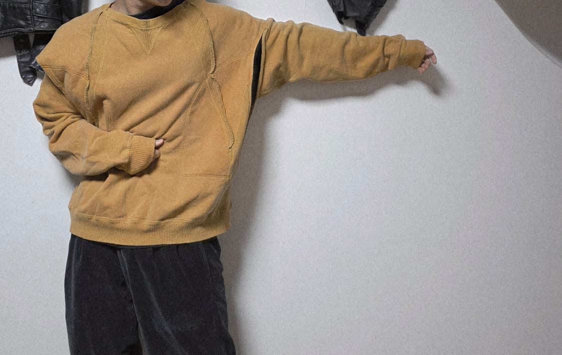 Bed j.w Ford 19AW cut-out sweater 상품이미지4