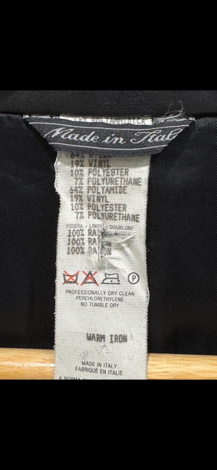 Versace 가죽 자켓 M 정품 상품이미지4