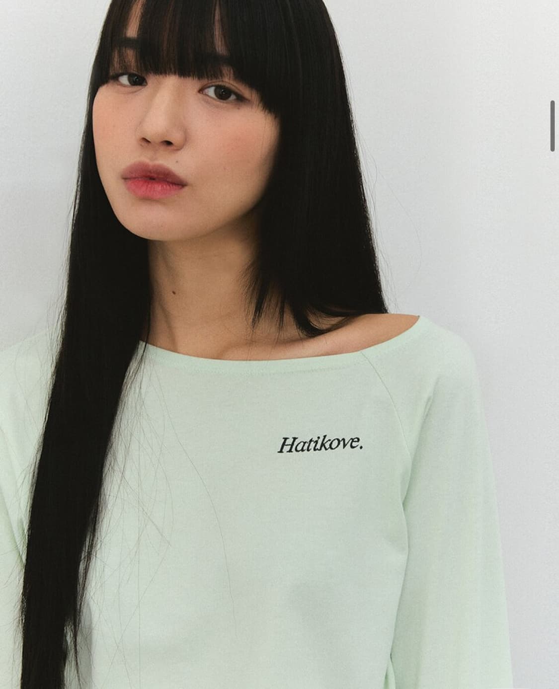 하티코브 원숄더 롱슬리브 상품이미지1