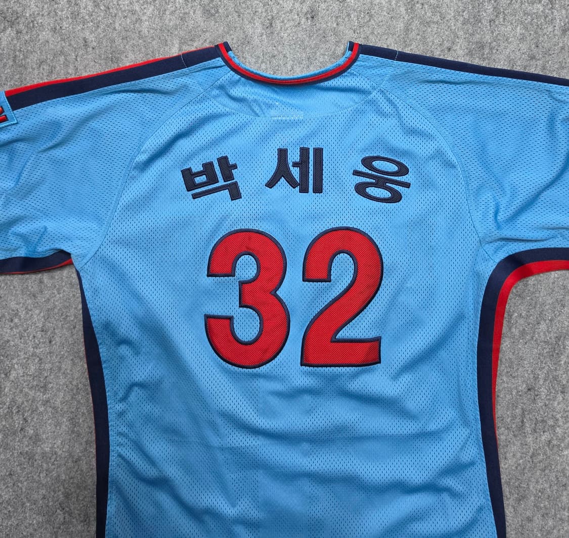 네포스 롯데 자이언츠 박세웅 32번 마킹 야구 유니폼 반팔 져지 100 상품이미지4