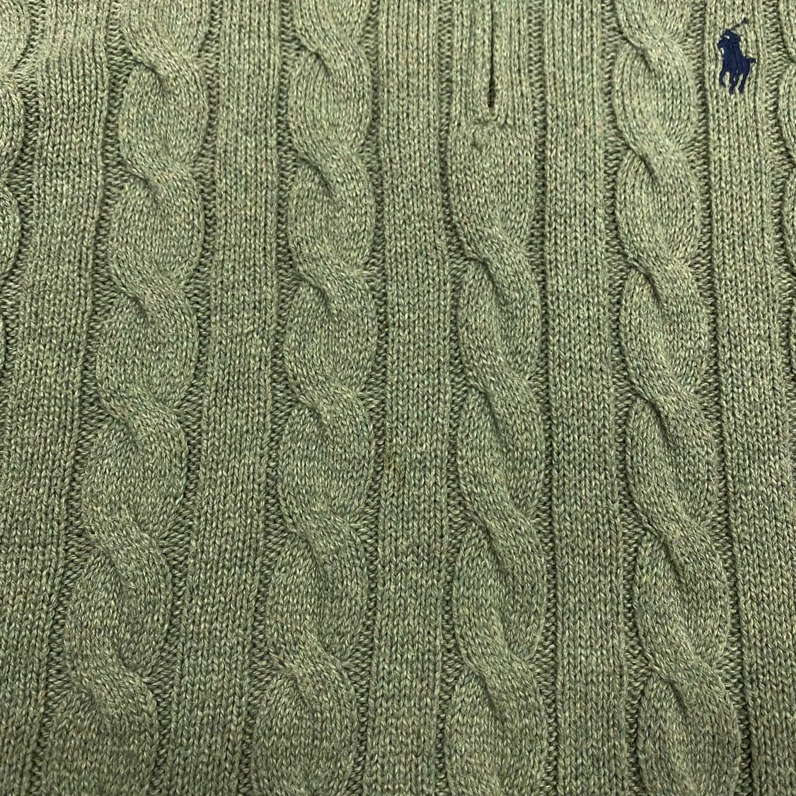 폴로 하프집업 니트 M 상품이미지4