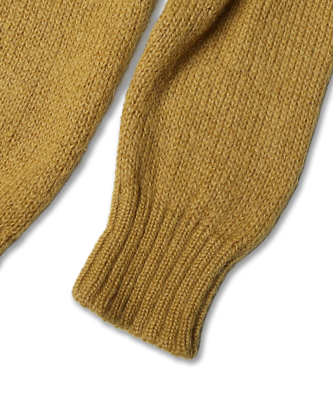 마시모 피옴보 [Massimo Pimobo] 어린 모헤어 머스타드 니트 상품이미지3