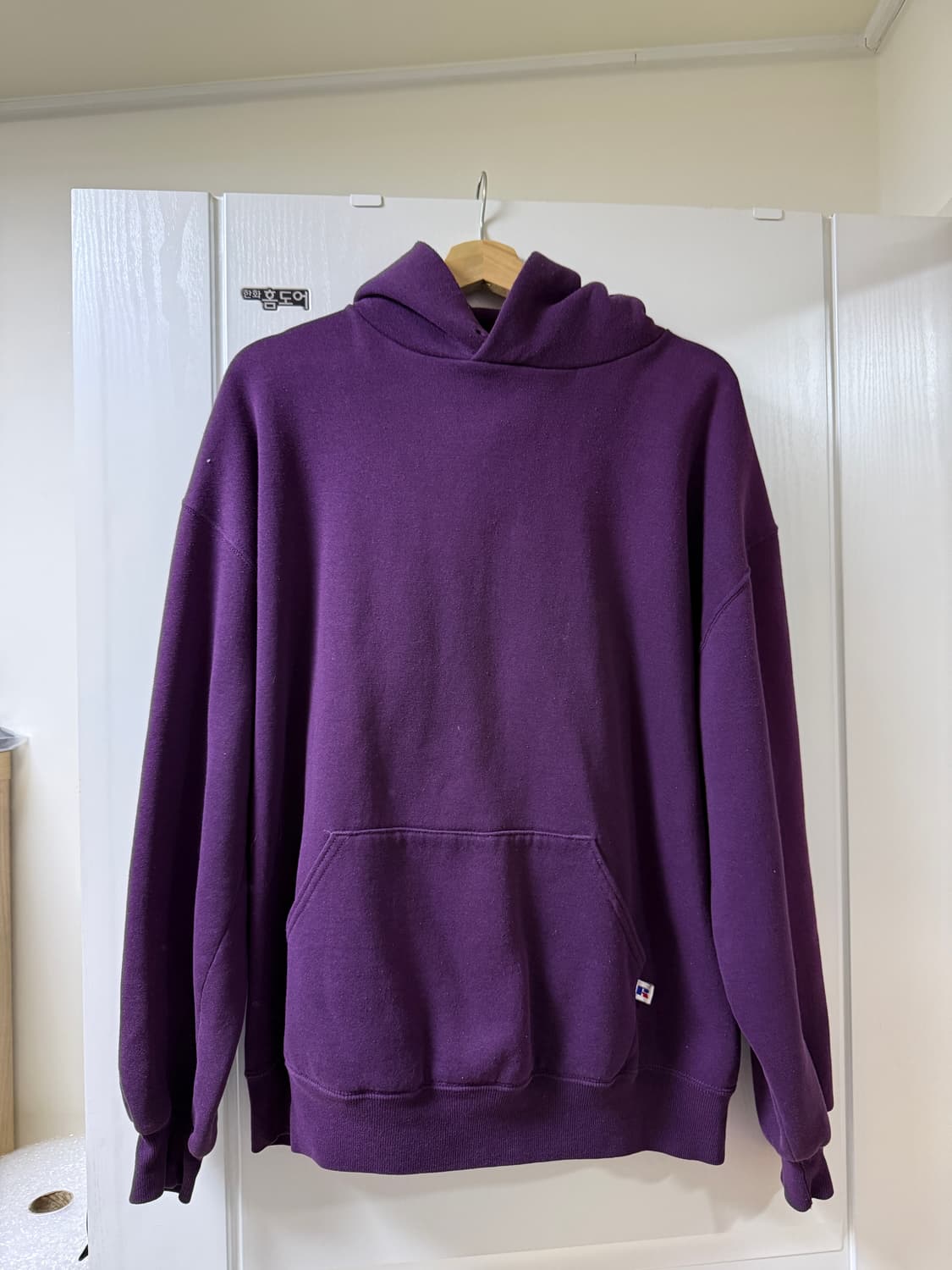 빈티지 러셀 후드 XL 보라색 Made in Usa 상품이미지1