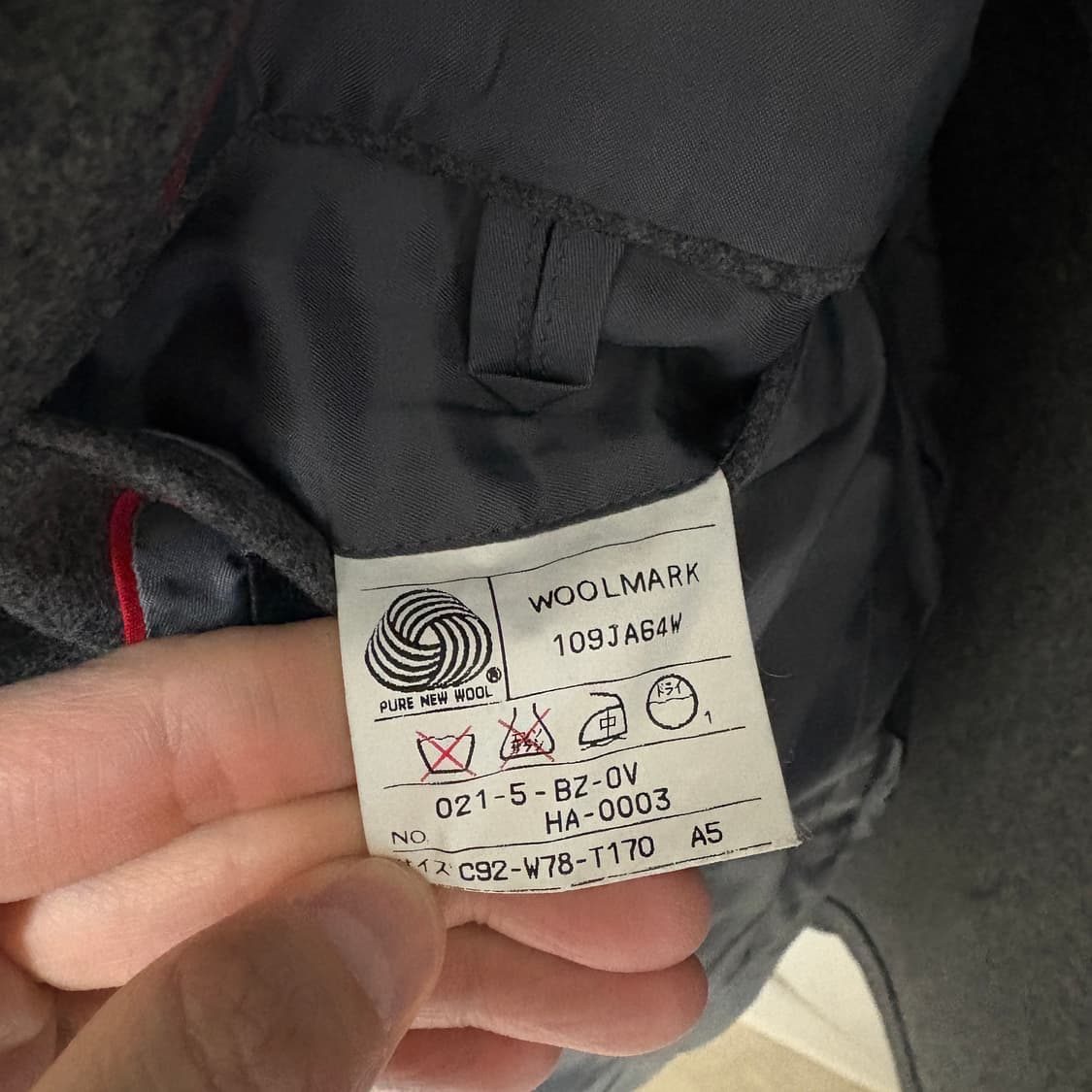 제이프레스 3 roll 2 울 금장 블레이저 / 그레이, L 상품이미지9