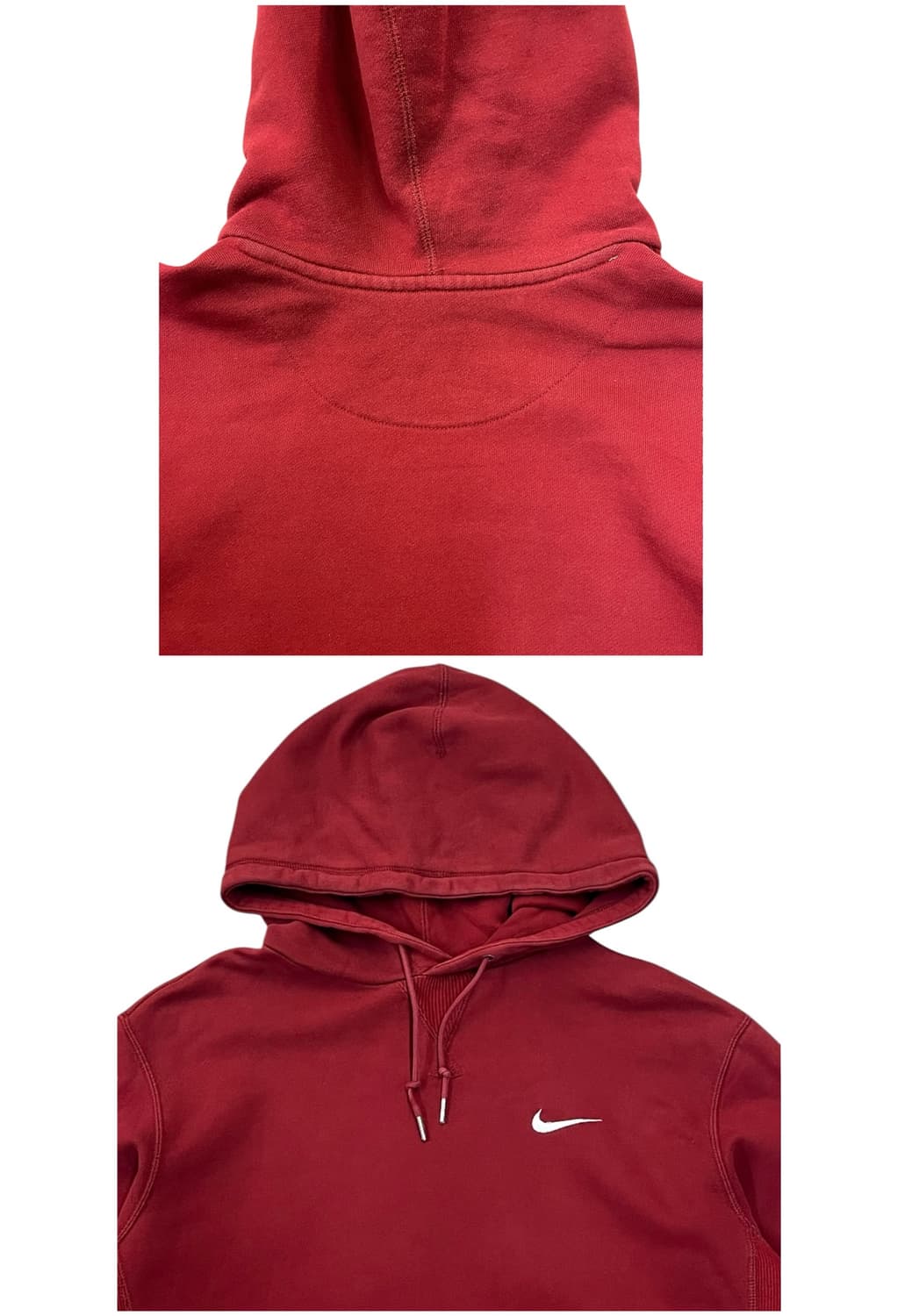 나이키 후드티 버건디 XL #csz2049 상품이미지5