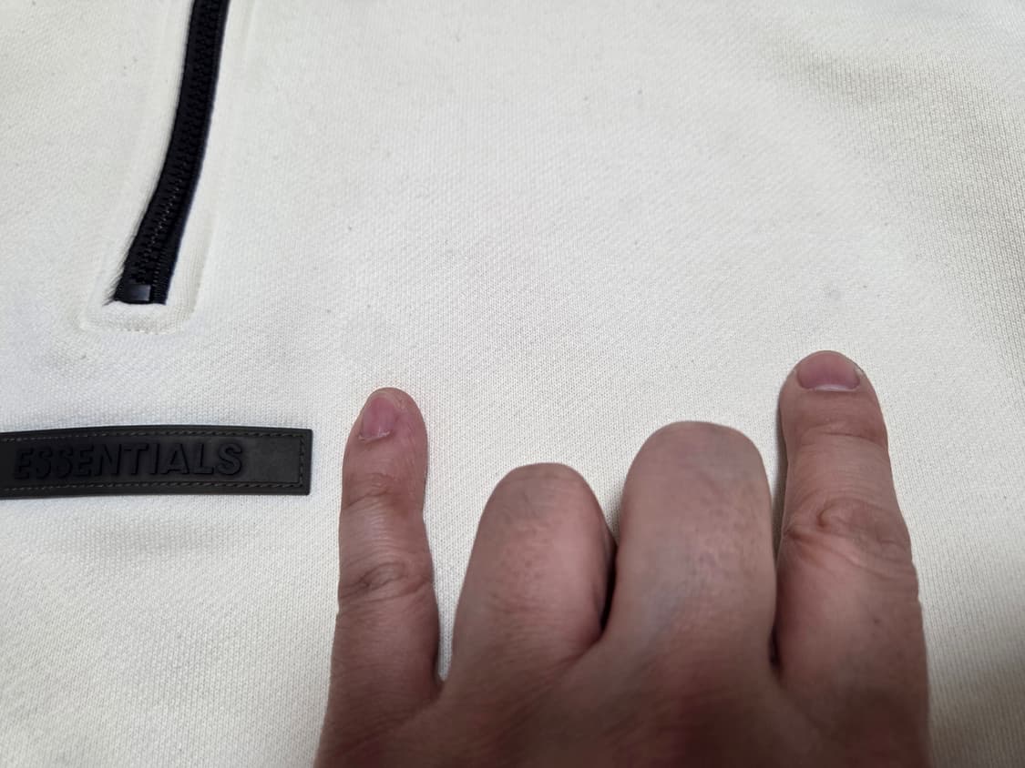 피오갓에센셜 모크넥 하프집업 스웻셔츠  상품이미지7