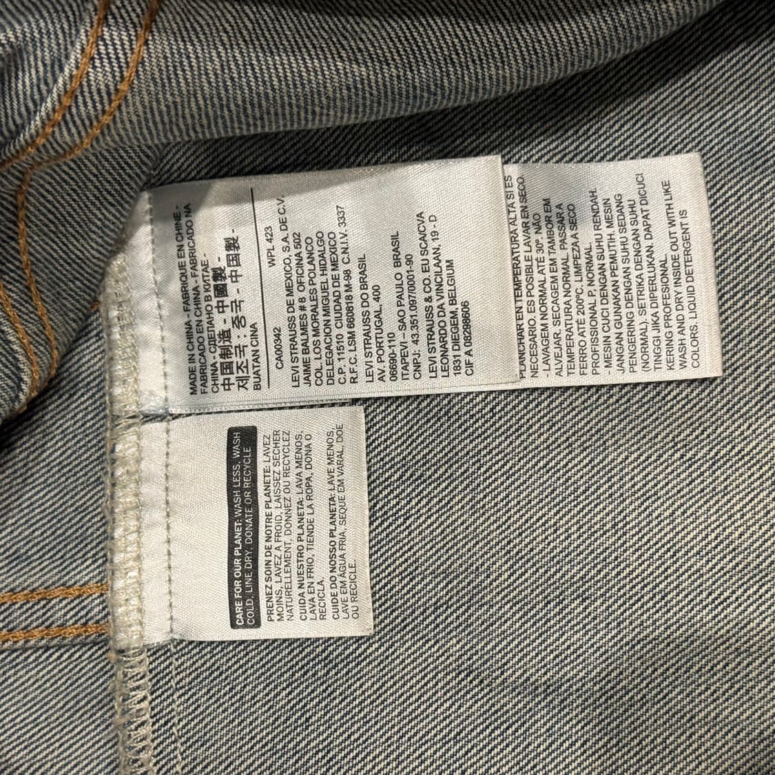 LEVIS 리바이스 트러커 데님 자켓 상품이미지8