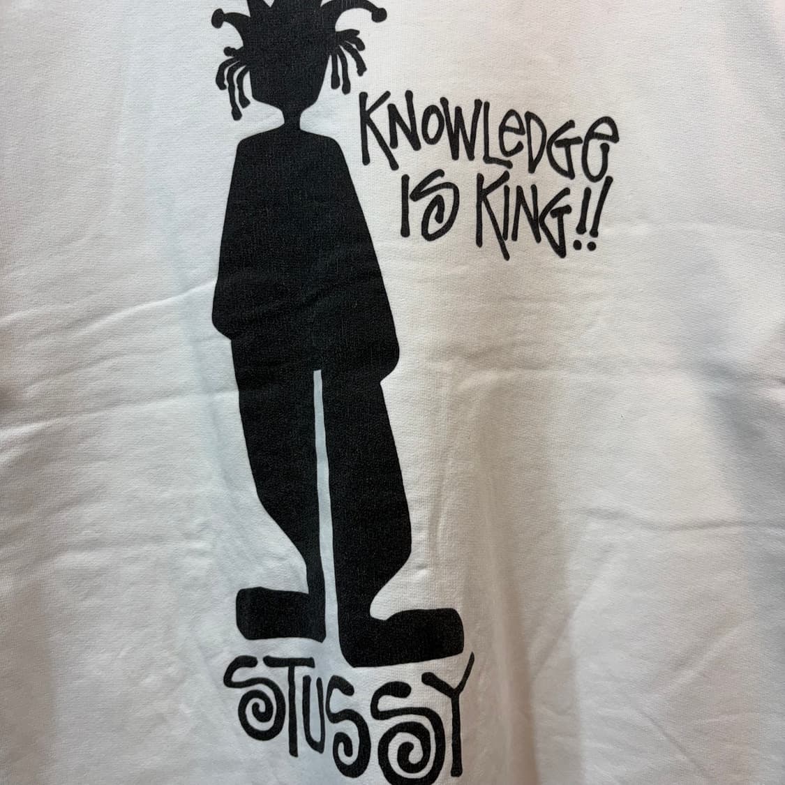[L] STUSSY 스투시 스웻 반팔 티셔츠 상품이미지2