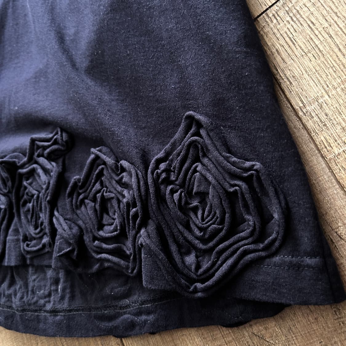 Rose Motif Half T 상품이미지3