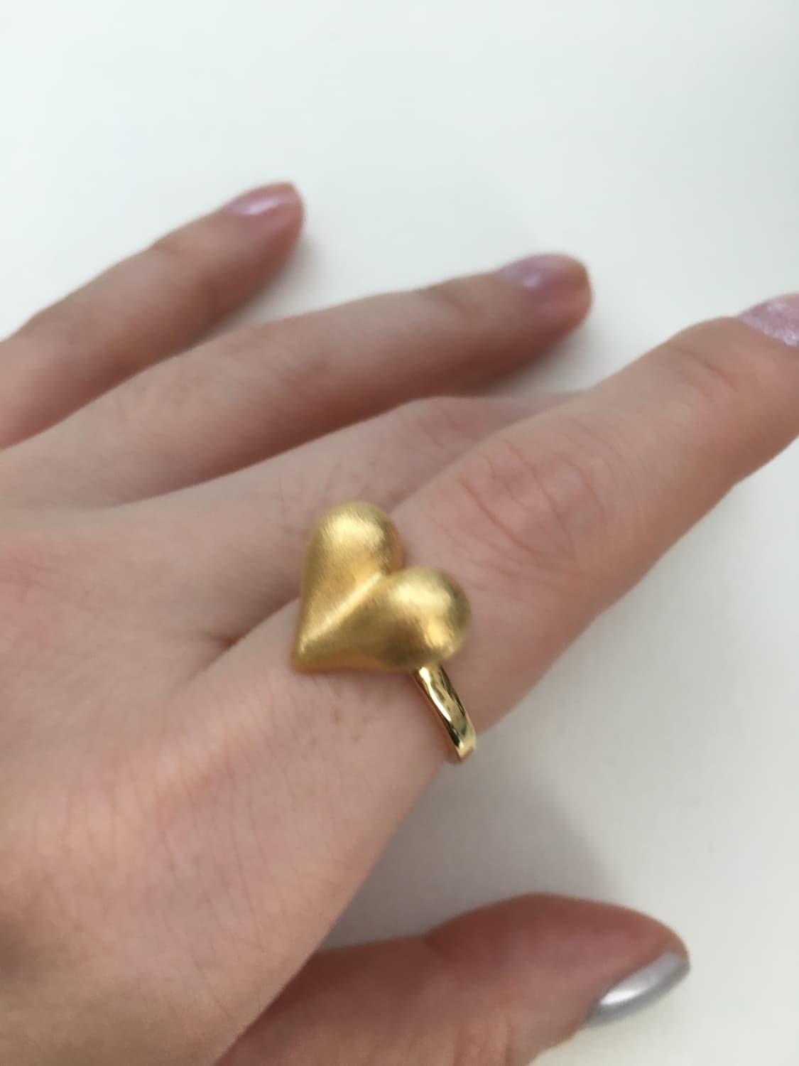 925 하트무광반지 상품이미지9