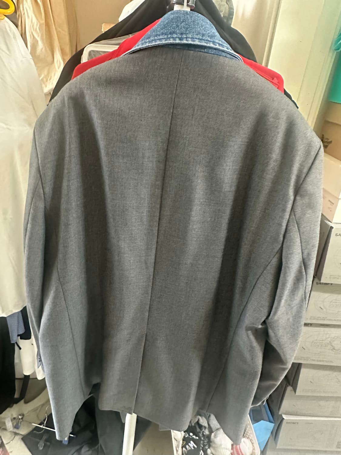 [50] 디젤 글렌마틴 메인컬렉션라인 지코 착용 J 압바스 자켓 그레이 상품이미지8