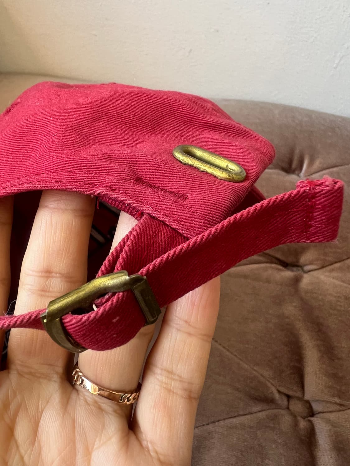 폴로랄프로렌 레드 로고캡모자 볼캡 상품이미지5