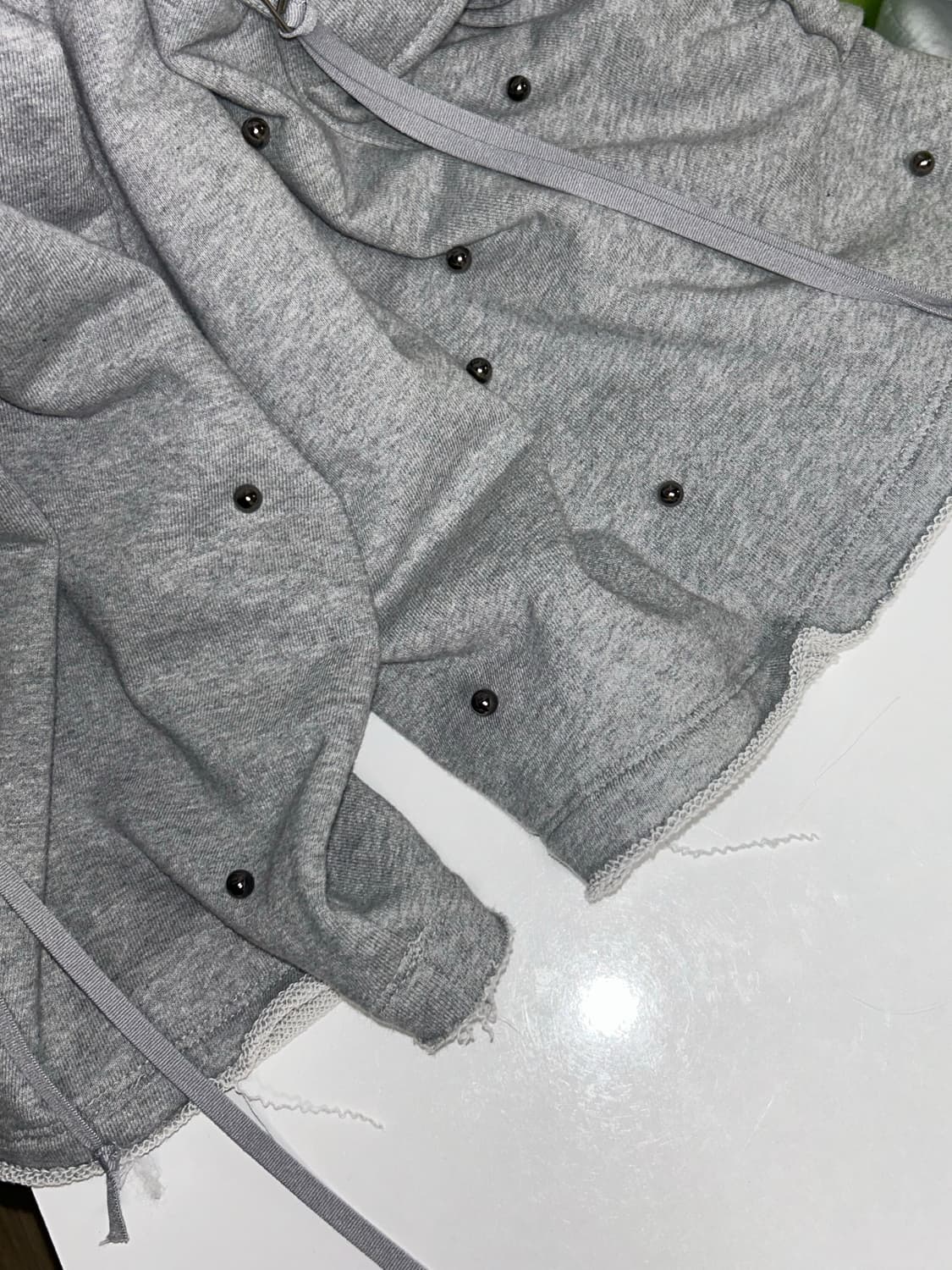 레씨토 Pearl Cargo Bermuda Pants_[M.Gray] 상품이미지3