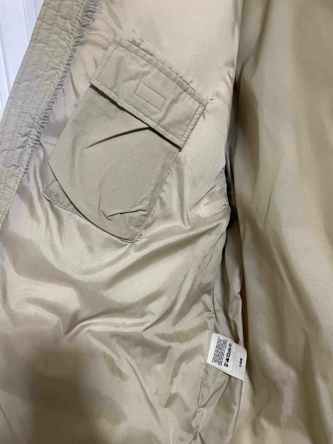 에디바우어 다이아 퀼팅 다운 패딩 S 상품이미지8