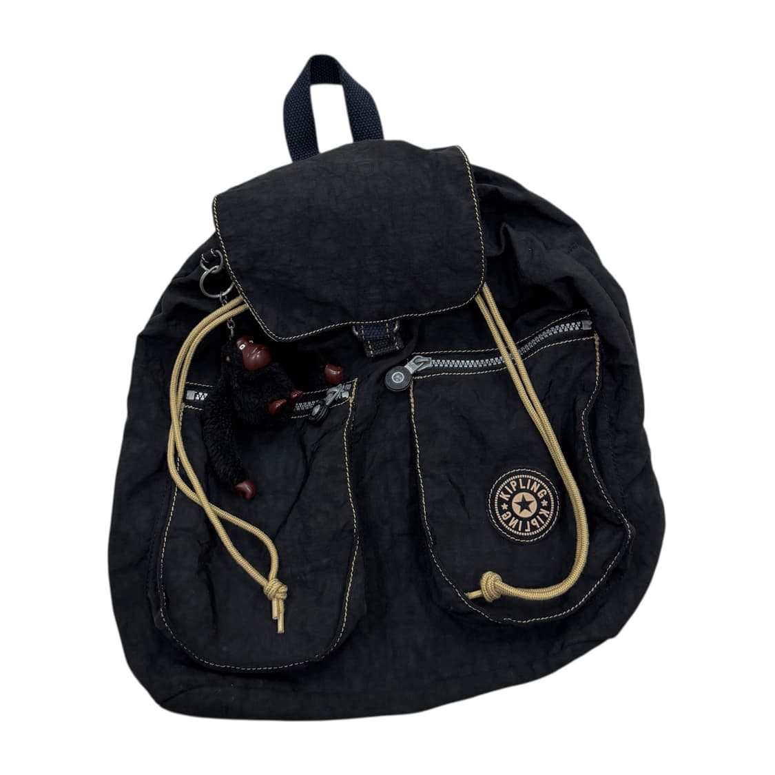 키플링 빈티지 모리걸 Y2K 포켓 복조리백팩 가방 블랙 상품이미지2