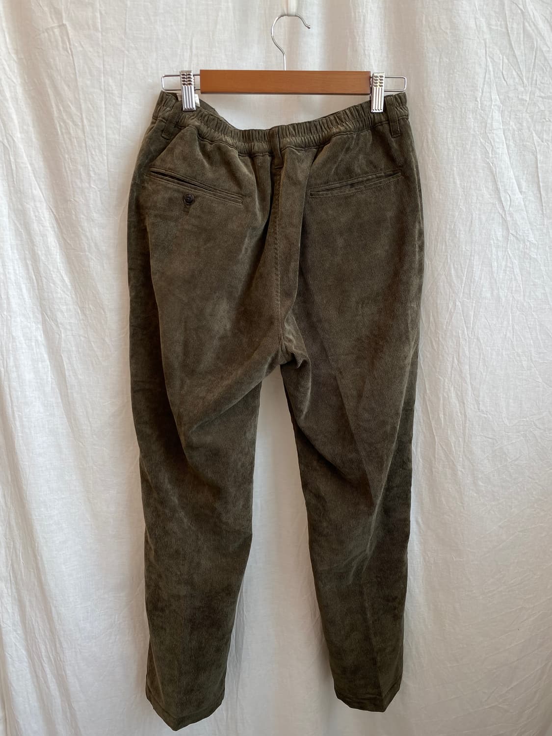 TOPVALU 카키 방한 밴딩팬츠(M) 상품이미지7