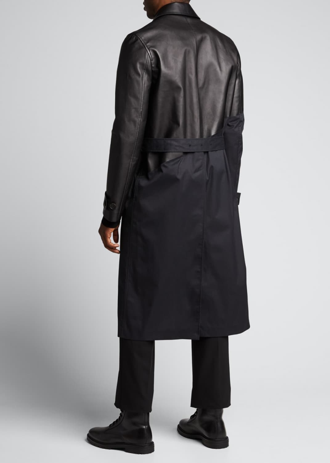 보테가베네타 레더 트렌치코트 상품이미지3