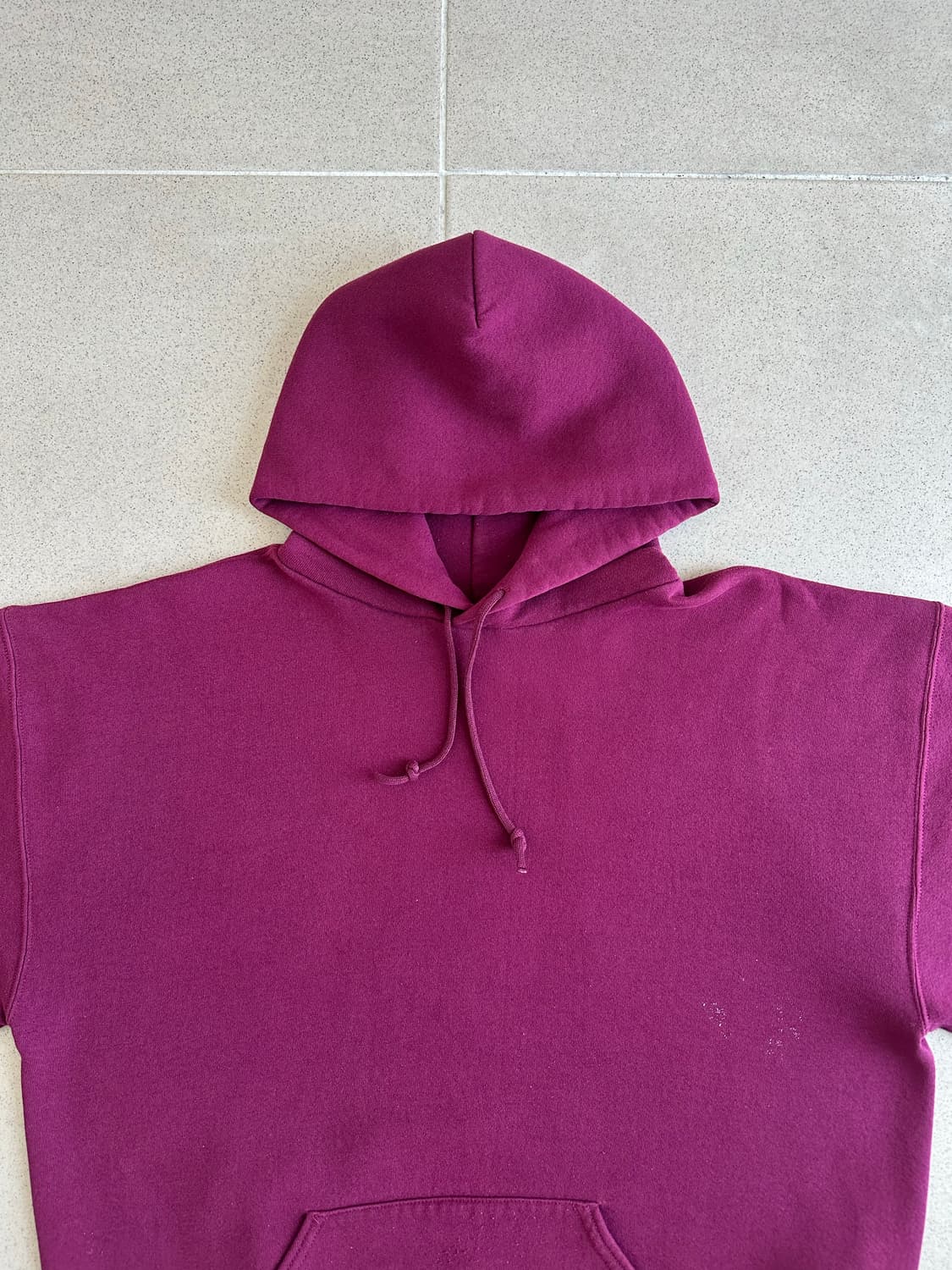 90s 빈티지 러셀 후드 퍼플 XL USA 상품이미지3