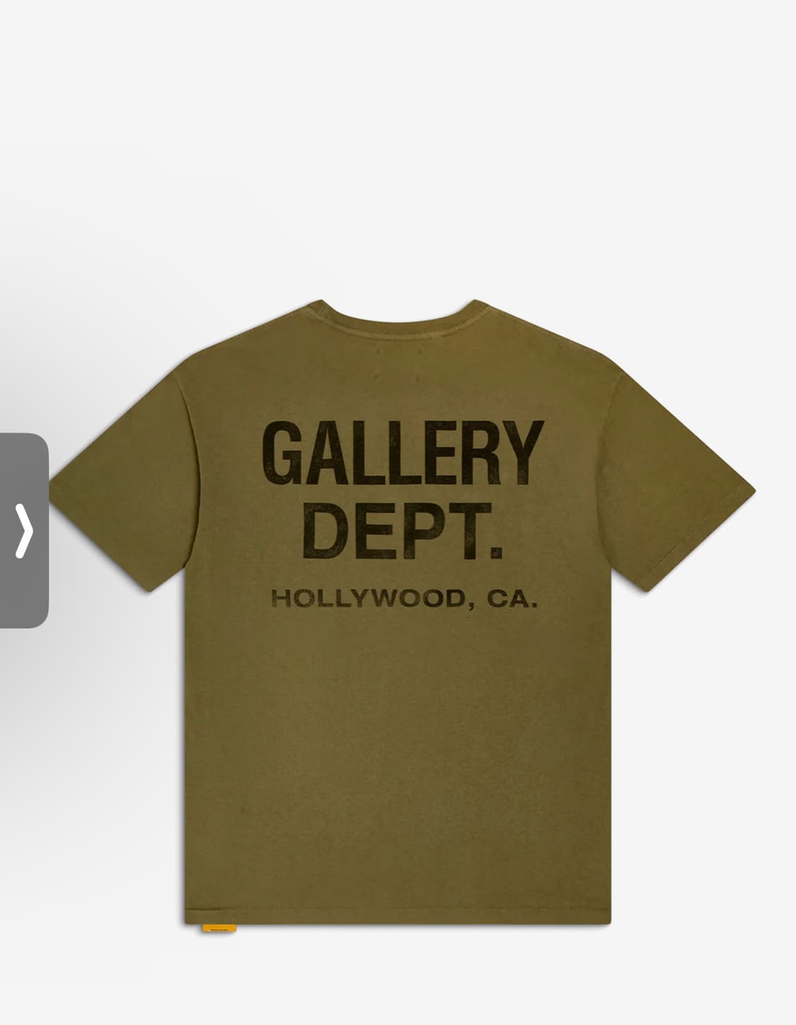 갤댑 25FW 신상 올리브 티셔츠(새재품) 상품이미지1
