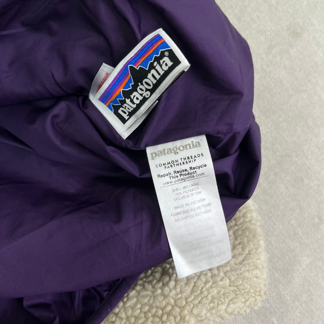 100 파타고니아 레트로 양털 플리스 상품이미지4