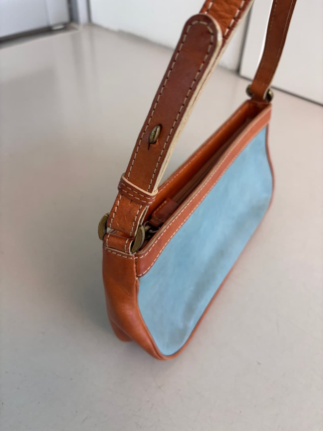 Vintage Nicole St Gilles Leather Bag 상품이미지5