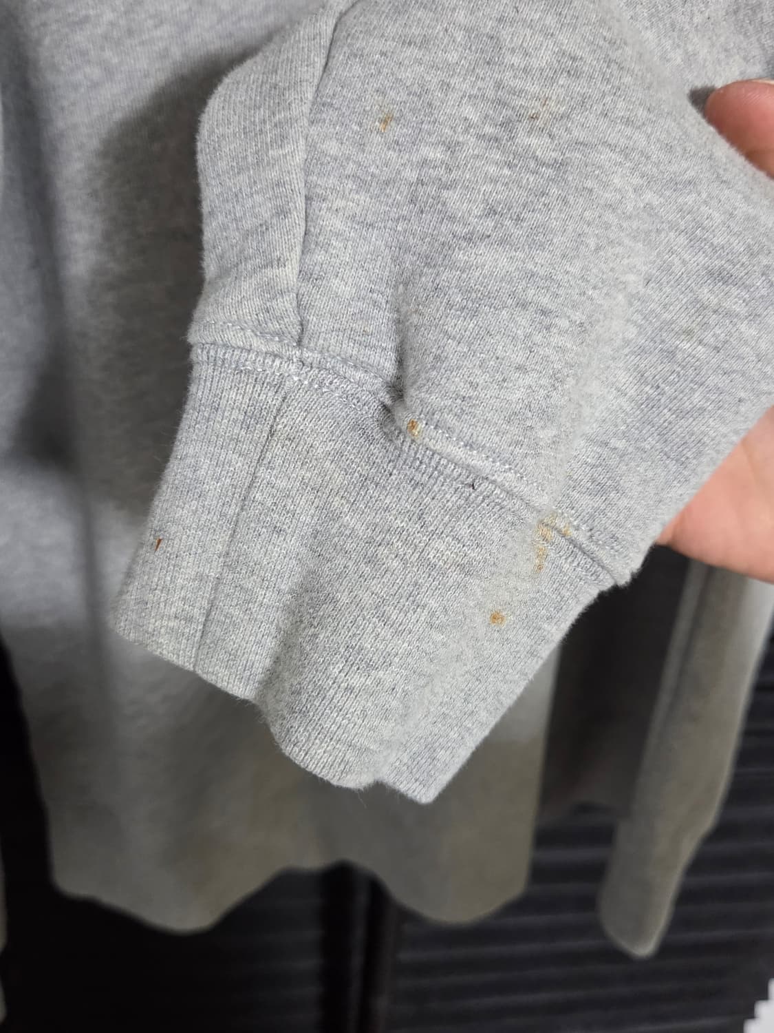 [산드로] 엠브로이더리 패치 크루넥 맨투맨 | 00208 상품이미지8