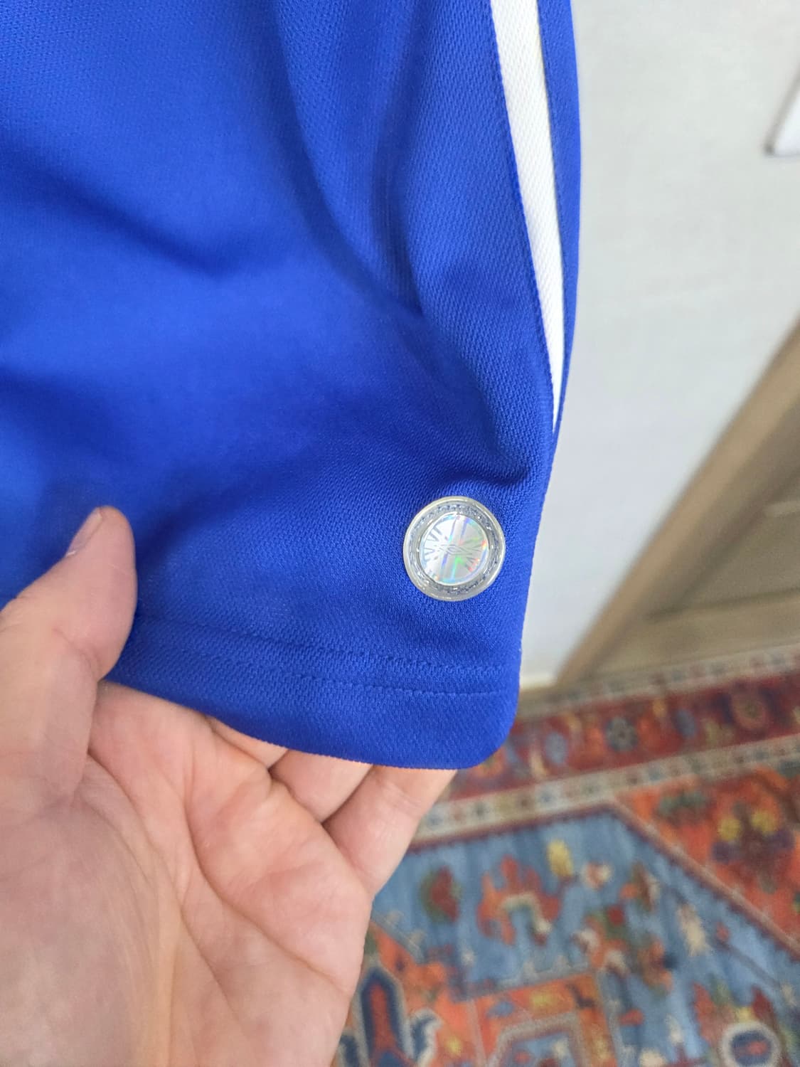 엄브로 올드스쿨 빈티지 빅로고 져지 반팔 L 상품이미지3