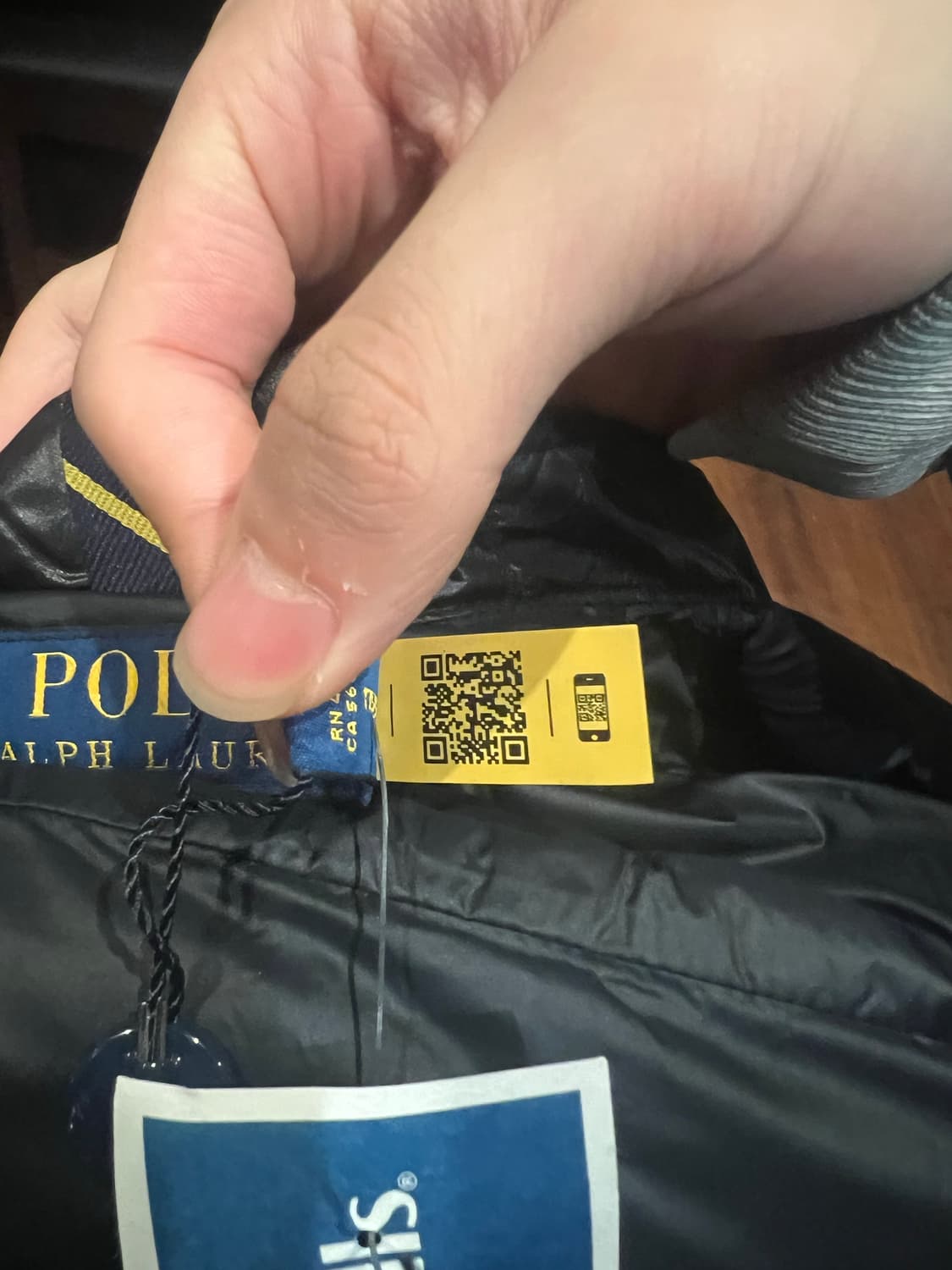 폴로 랄프 로렌 유광 경량패딩 상품이미지5