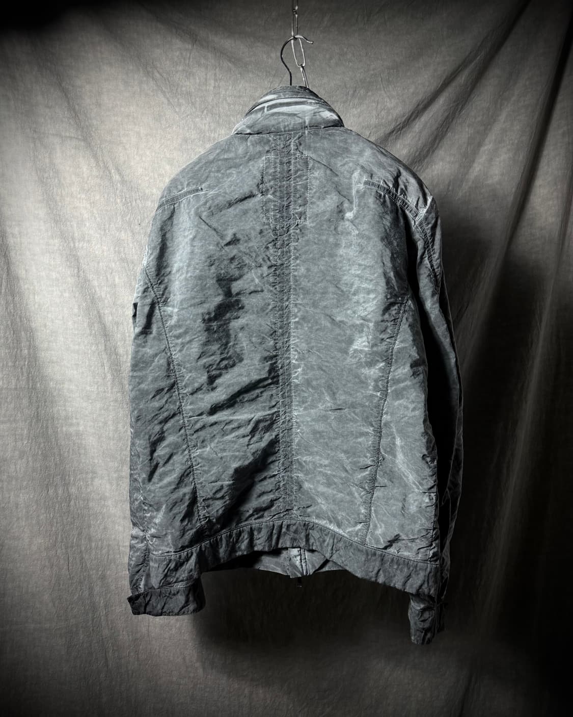 Transit Uomo Crinkled Nylon Wind Jacket  상품이미지6