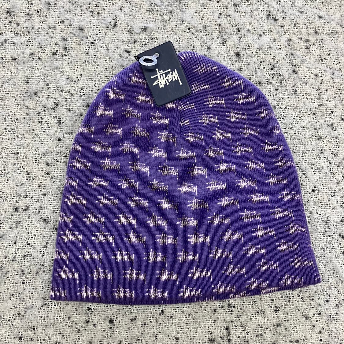 N40 old stussy 올드 스투시 멀티 로고 비니 상품이미지1