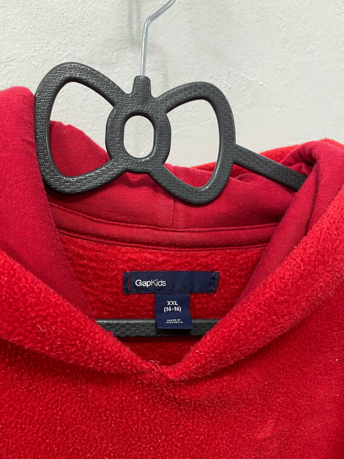 [GAP] 갭 체리레드 맛 🍒 폭닥 후드티 상품이미지7