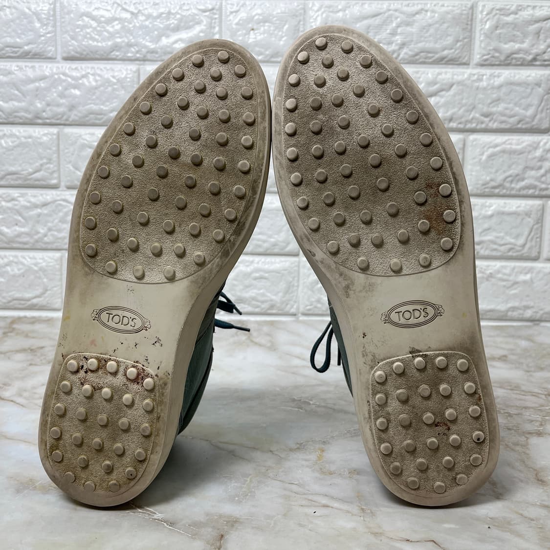 토즈 빈티지워싱 에메랄드 스니커즈 280 상품이미지5