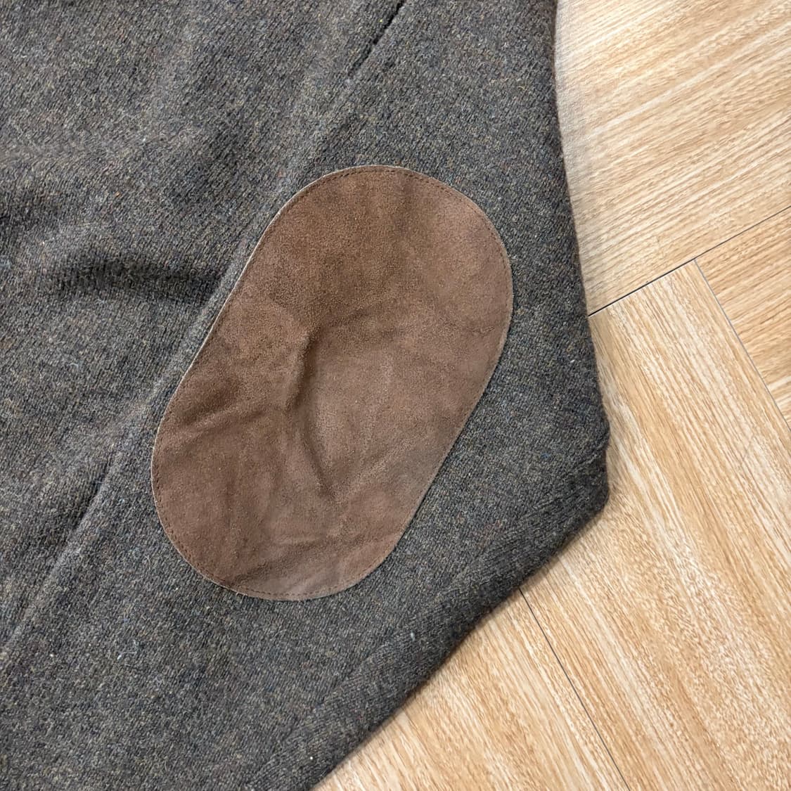 에디바우어 엘보패치 울 카디건 상품이미지4