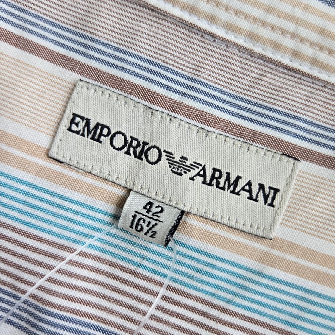 엠포리오 아르마니 ARMANI 멀티 스트라이프 셔츠 1579 상품이미지5