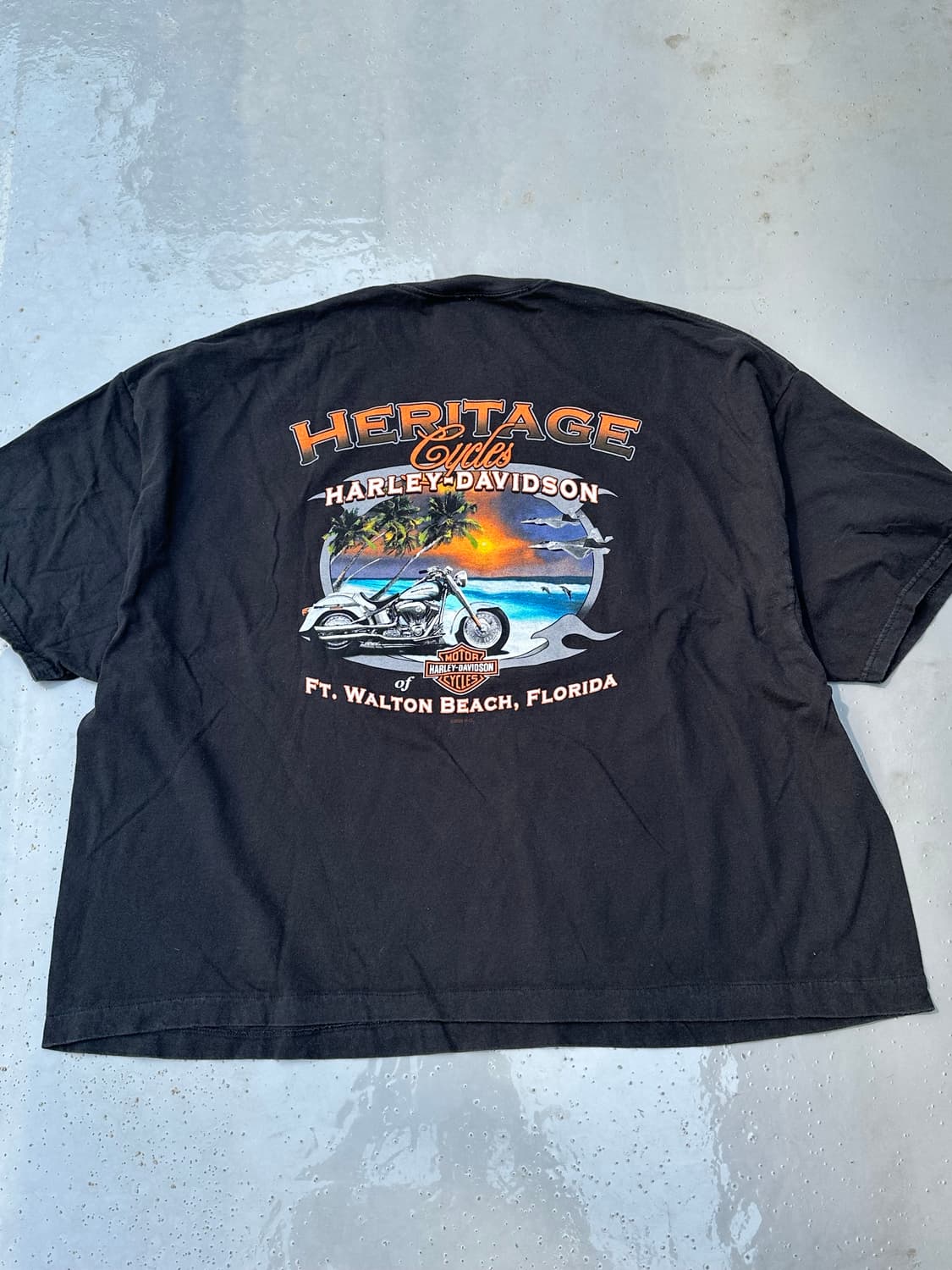 [할리데이비슨] •00s Vintage Motorcycle Tee 상품이미지1