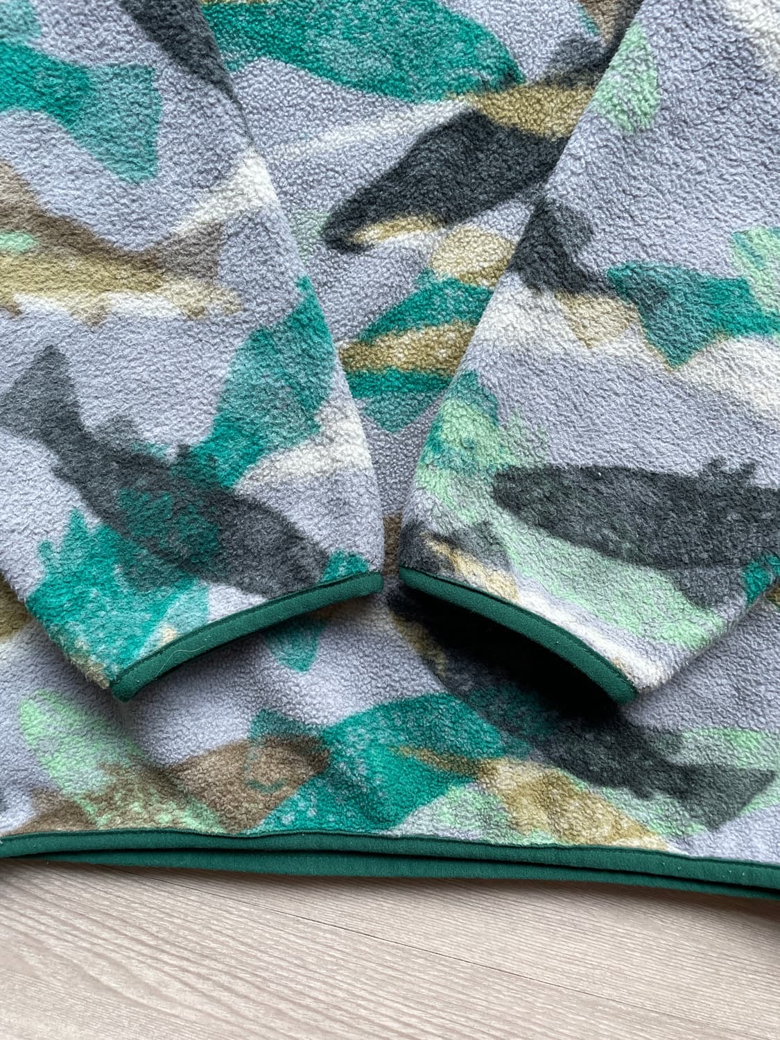 파타고니아 신칠라 연어떼 송어 패턴 rare patagonia 상품이미지5