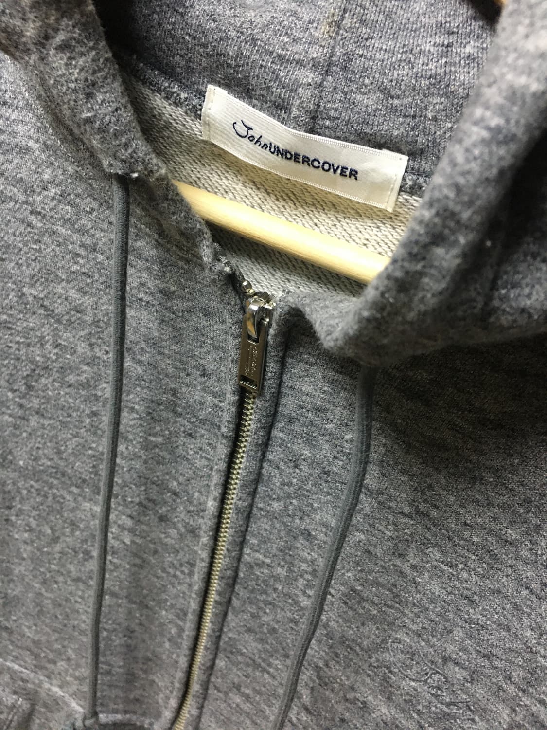 Undercover distressed hoodie zip up 상품이미지2