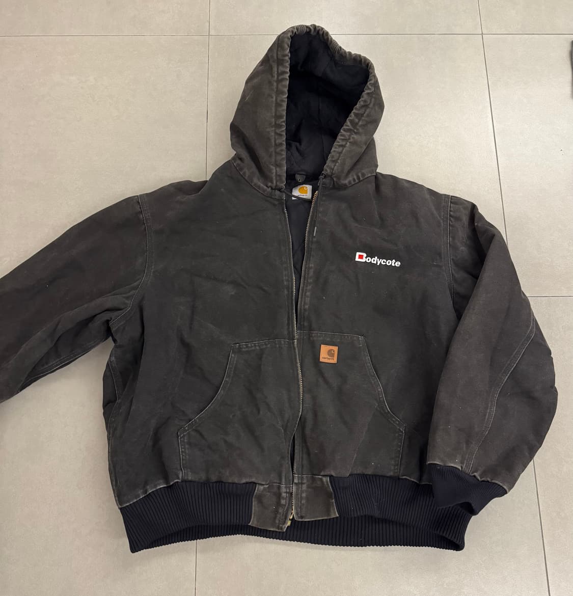 빈티지 칼하트 j130 액티브 자켓 XXL 블랙 상품이미지1