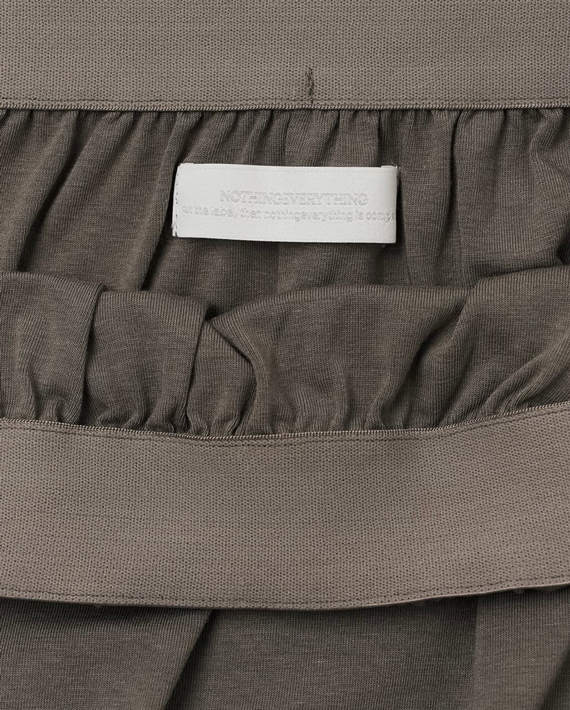 낫띵에브리띵 balloon skirt - khaki 상품이미지4