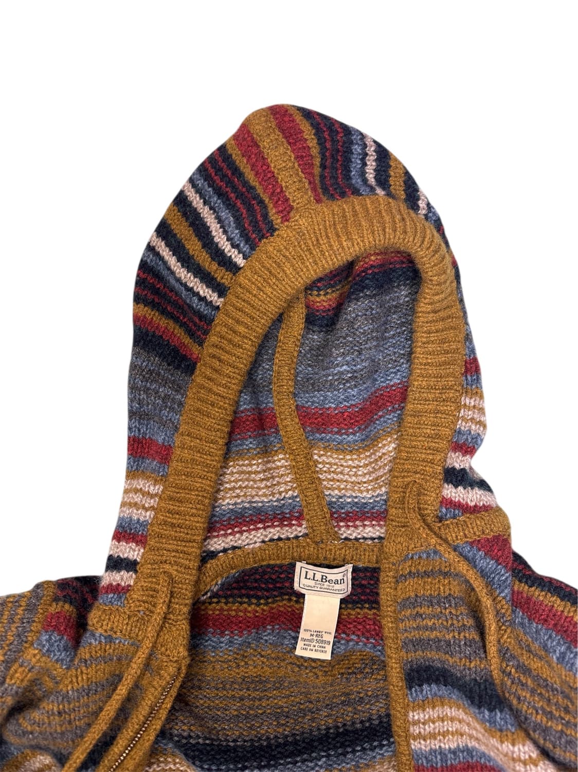 엘엘빈 L.L.Bean 램스울 멀티스트라이프 집업후드 M 상품이미지7