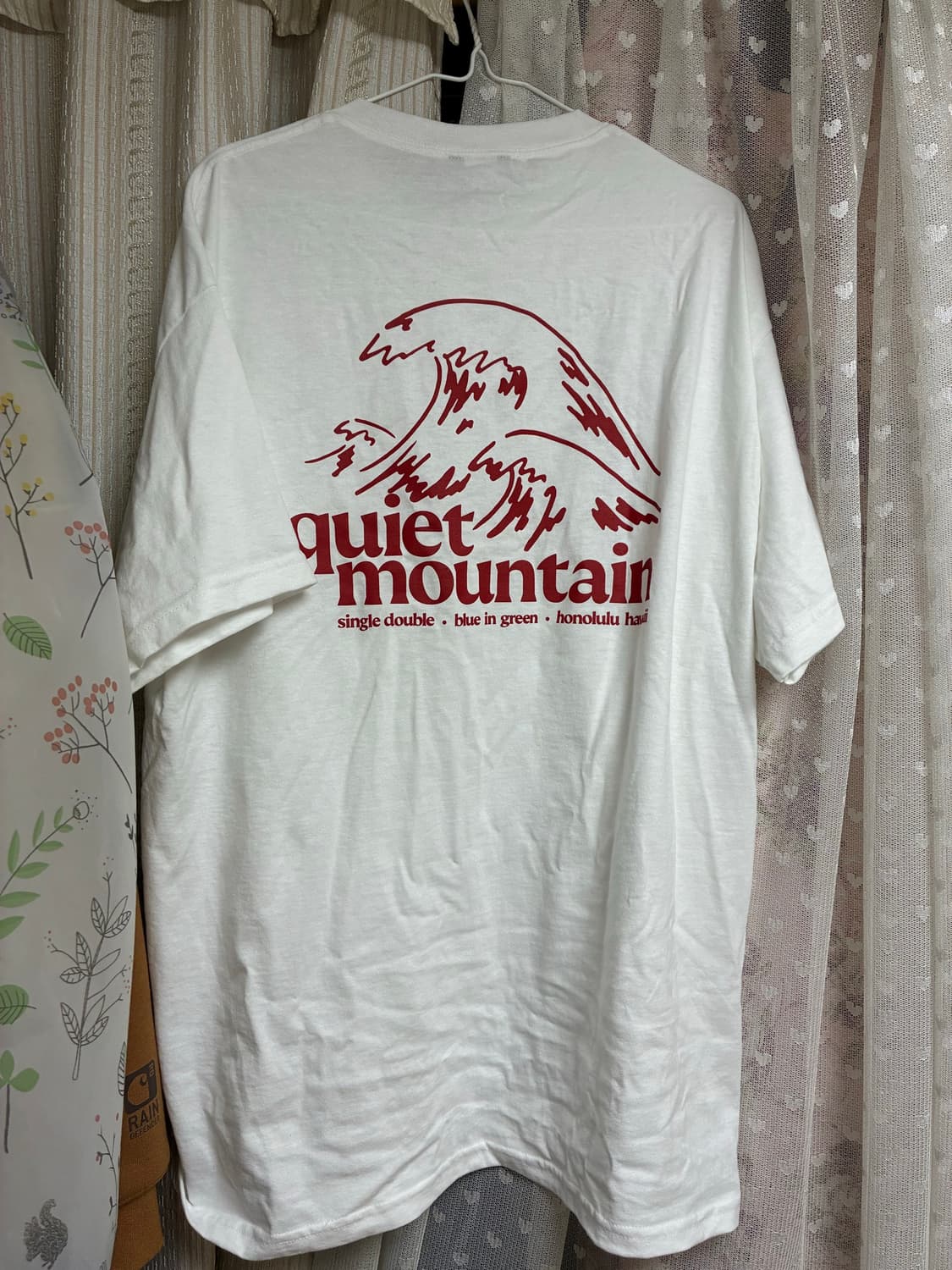 Creek x Quiet Mountain 반팔 화이트 XL 상품이미지4