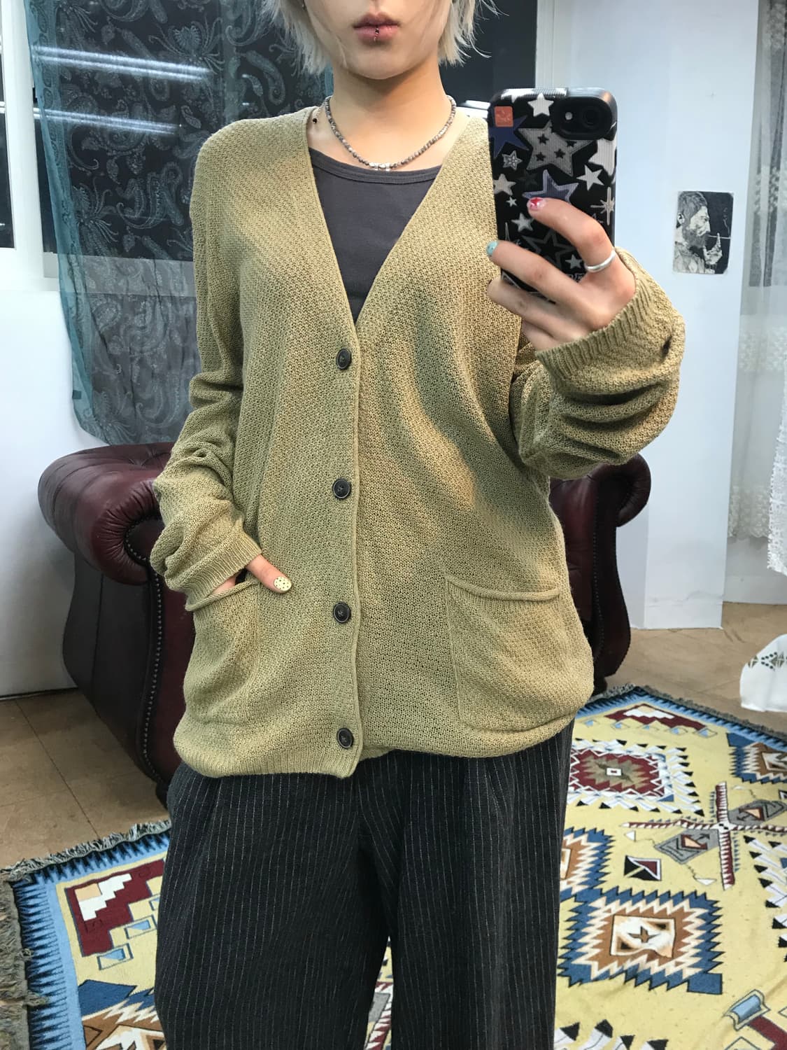 시리즈에피그램 니트 가디건  상품이미지1