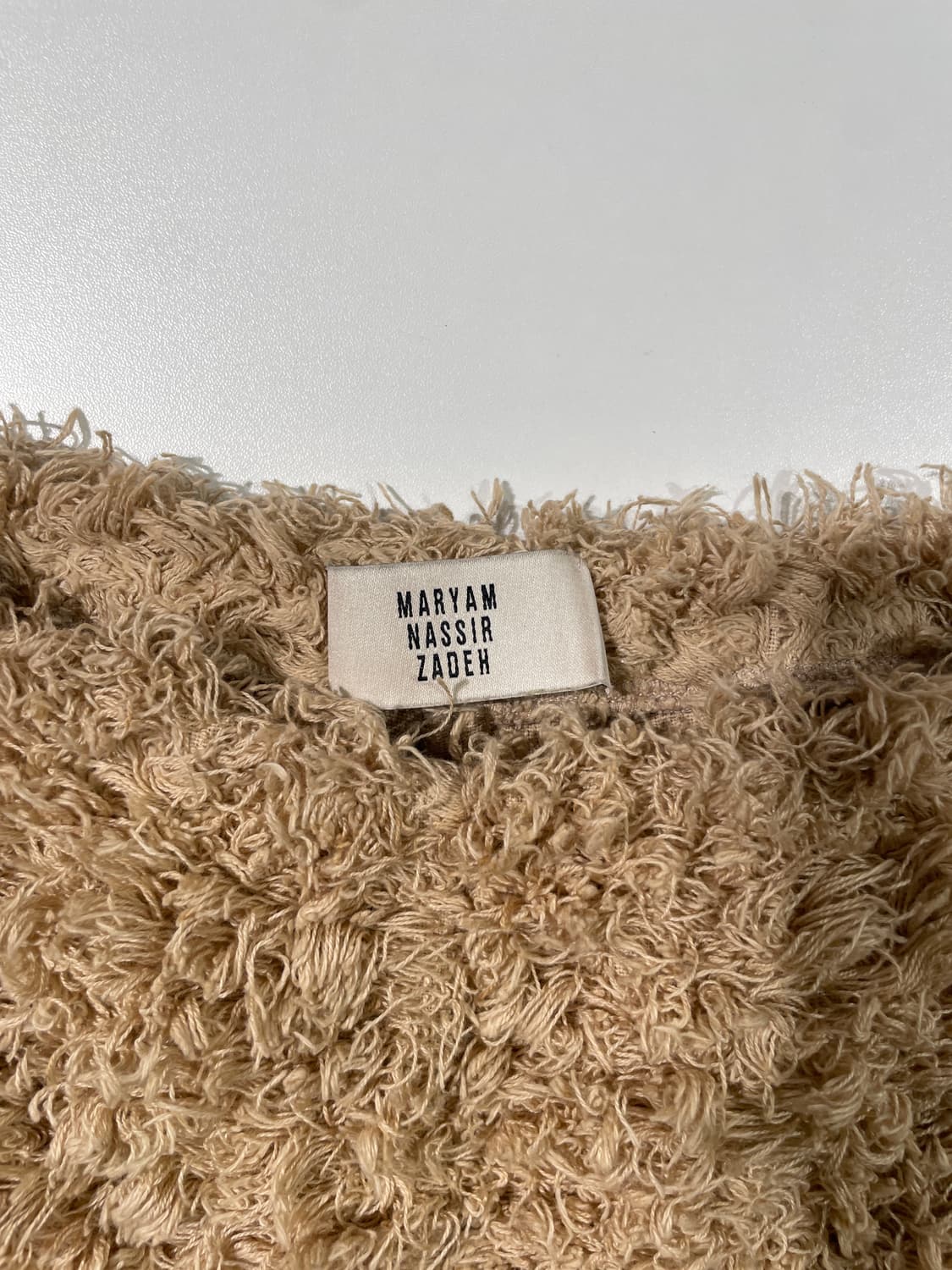 마리암 나시르 자데 16F/W 베이지 퍼 팬츠 상품이미지7