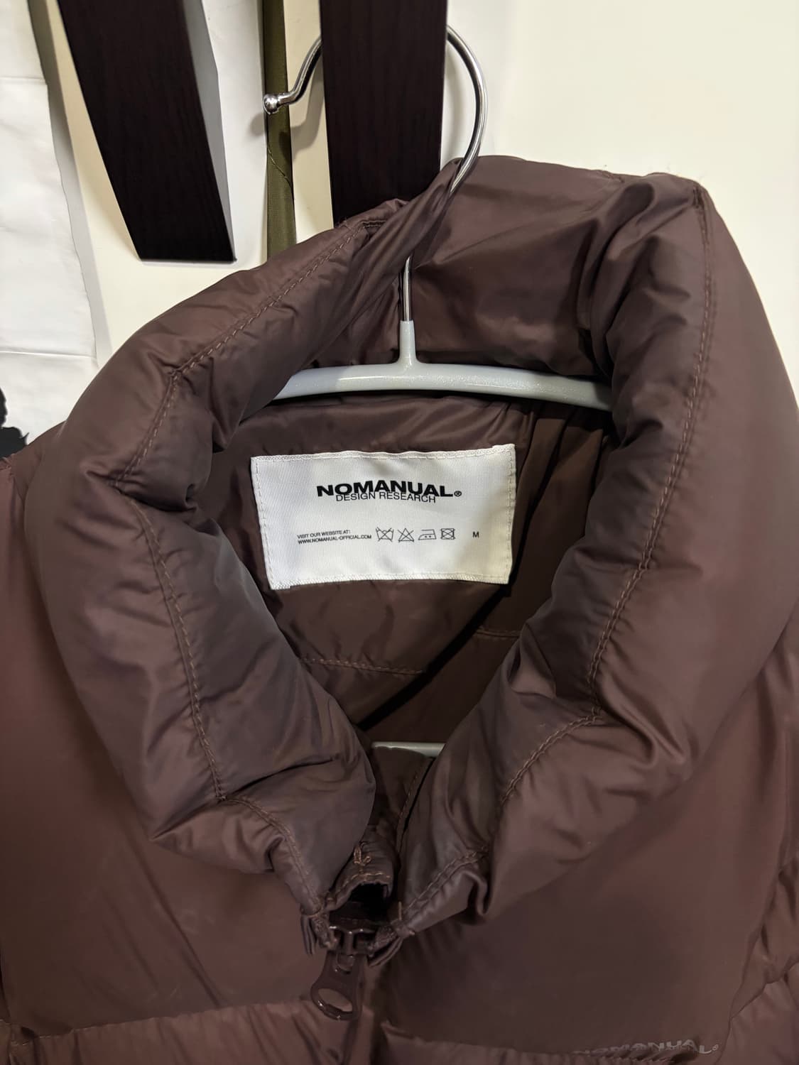 노매뉴얼 아엘라 덕다운 패딩 M 상품이미지4