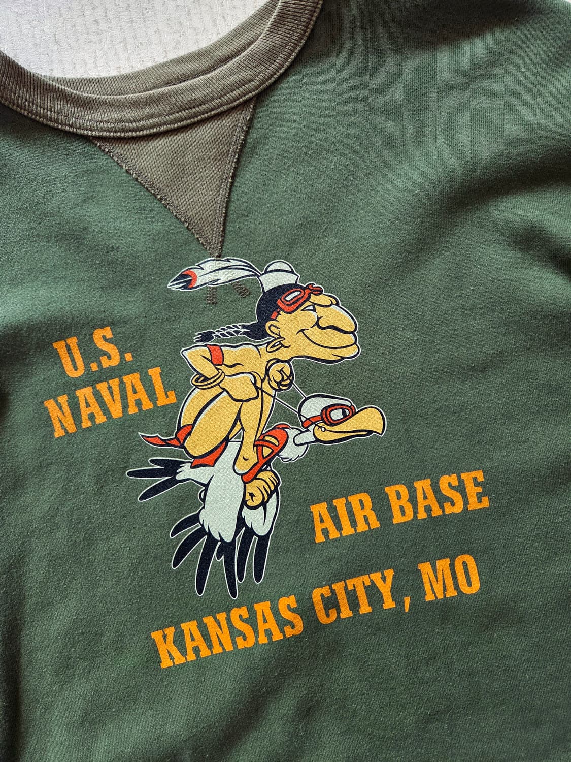 버즈릭슨 인디언 카툰 스웻셔츠 상품이미지5