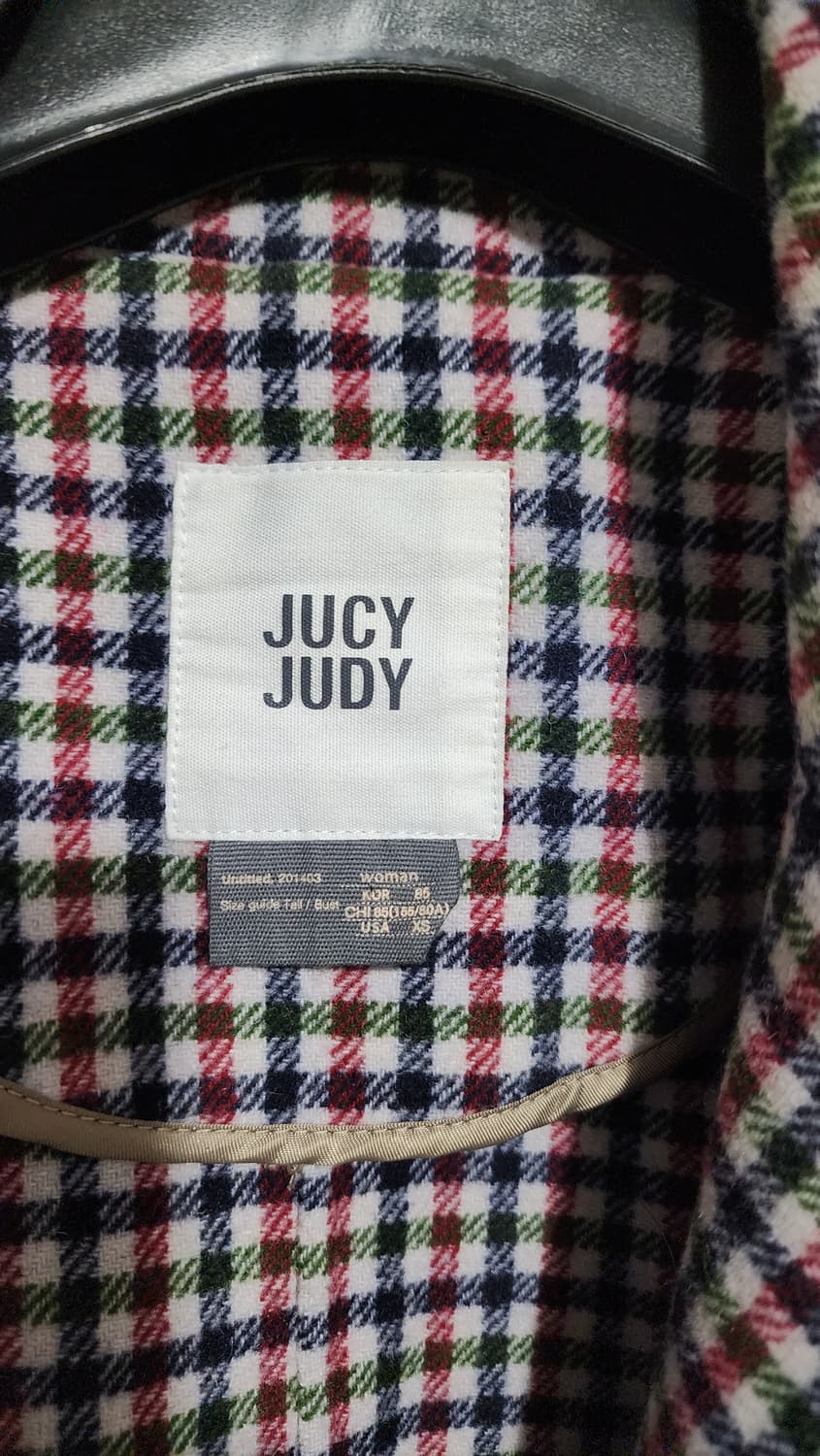 JUCY JUDY 체크 코트  상품이미지5