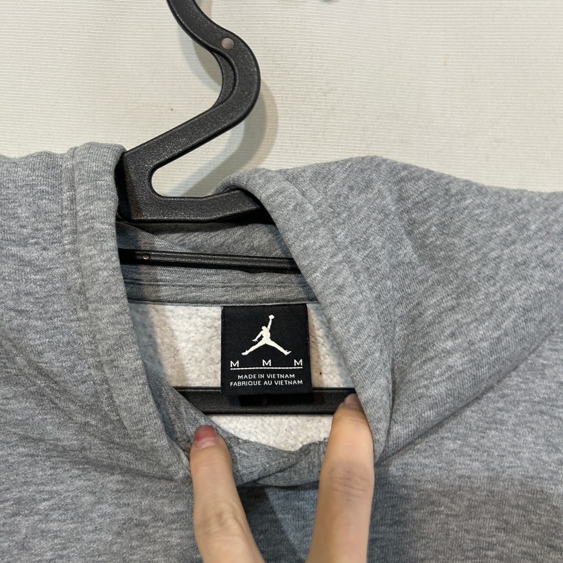 나이키 조던 에어 로고 기모 후드티 100 상품이미지2