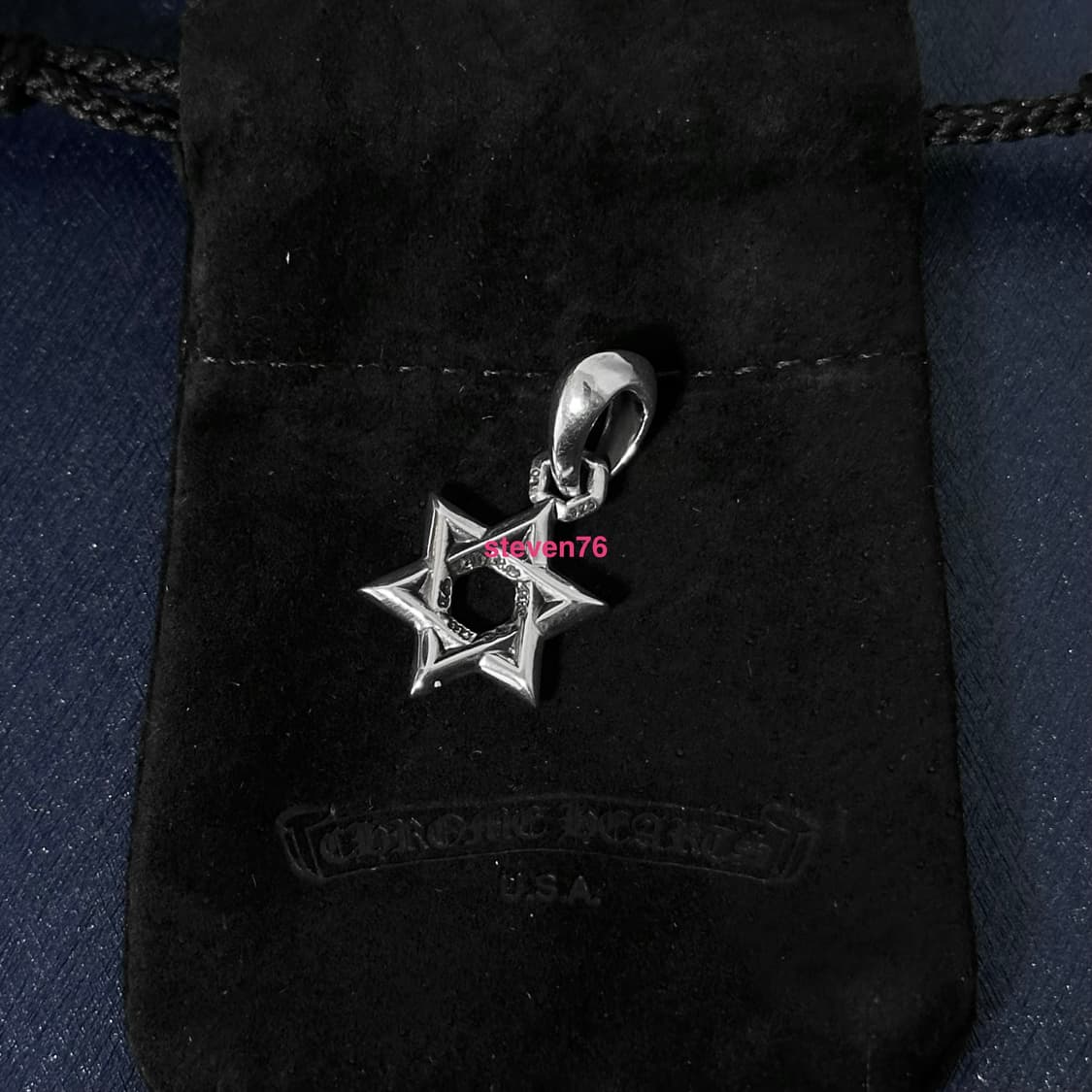 크롬하츠 스타 오브 데이비드 펜던트 새상품 상품이미지2