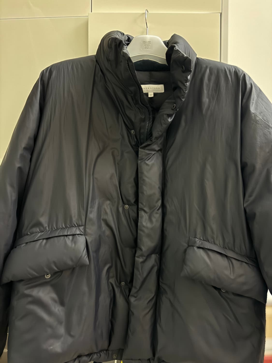 브라운야드 21fw 유틸리티 구스다운 패딩  2사이즈, 다크네이비 색 상품이미지4