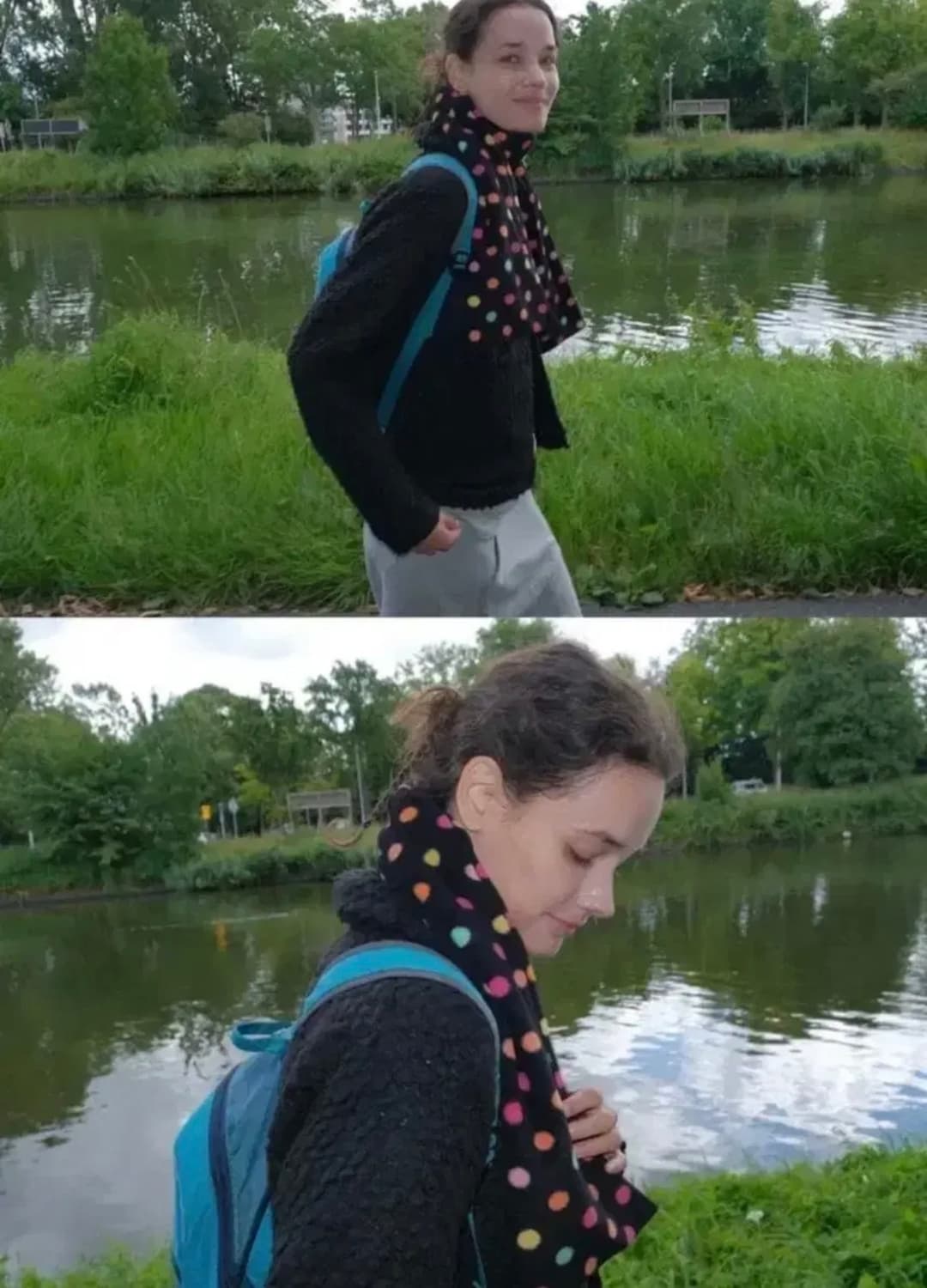 페스토 도트 머플러(블랙) 구합니다 상품이미지1